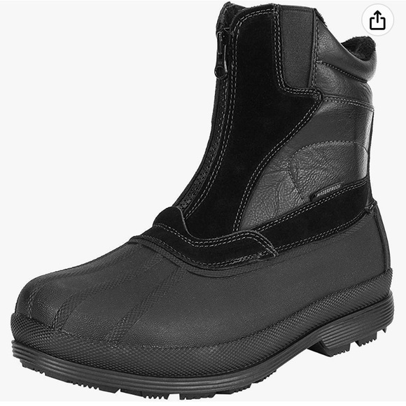 NORTIV 8 Insulated Waterproof Snow Boots Warm Outdoor for Cold Weather Size 12 - Picture 1 of 11